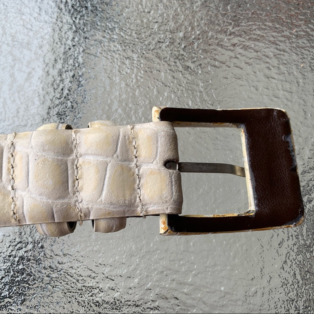 Tarox genuine Italian leather belt size L - Picture 6 of 7